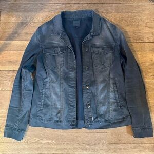 Joe’s Jeans faded black denim jean jacket